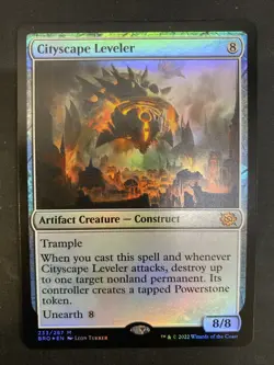 MTG Cityscape Leveler 233 NM Foil Brothers War BRO FREE SHIPPING! - Image 1