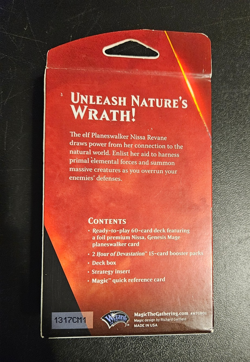 Magic The Gathering Hour of Devastation PlanesWalker Deck Nissa Genesis Mage NEW - Image 2