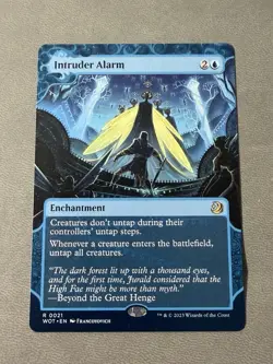 Intruder Alarm (Non-foil) Wilds of Eldraine: Enchanting Tales 0021 Rare MTG NM - Image 1