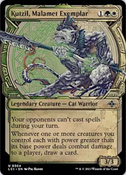 Showcase KUTZIL, MALAMET EXEMPLAR x1 mtg NM-M Lost Caverns of Ixalan 1 Unc - Image 1