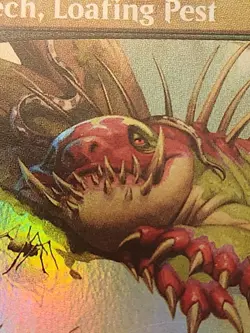 MTG Blech, Loafing Pest - Borderless FOIL - Secrets Of Strixhaven NM - Image 3