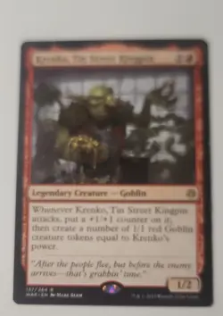 Krenko, Tin Street Kingpin Commander: Kamigawa: Neon Dynasty Regular - Image 2