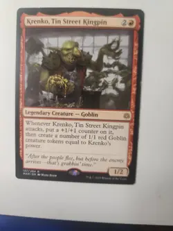 Krenko, Tin Street Kingpin Commander: Kamigawa: Neon Dynasty Regular - Image 3