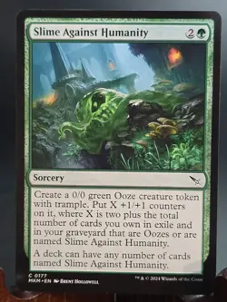 Slime Against Humanity Murders at Karlov Manor MTG Regular Near Mint - Image 1