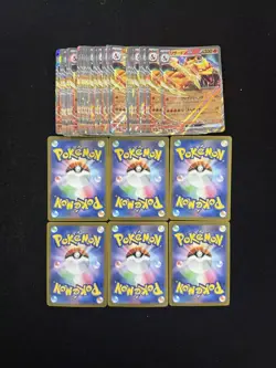 2023 Pokemon TCG Japanese SV2a-006/165 RR Charizard ex Holo Lot*50 VE75 - Image 2