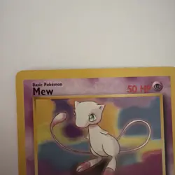 Pokemon TCG Mew Black Star Promo #8 Regular Promo Card LP Condition - Image 3