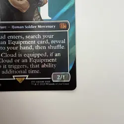 Cloud, Midgar Mercenary (Borderless) (Surge Foil) Final Fantasy Foil - Image 4