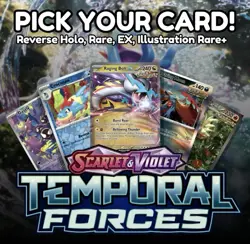 Pokemon TCG-Choose Your Card: Scarlet & Violet Temporal Forces Holo/Reverse Holo - Image 1