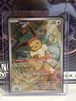 Pokemon TCG Eevee 173 Promo Prismatic Evolutions - Image 1