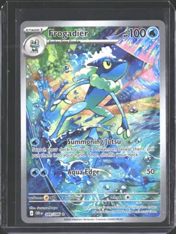 Frogadier 089/086 Shiny Rare ME04: Chaos Rising Pokemon NM/M - Image 1