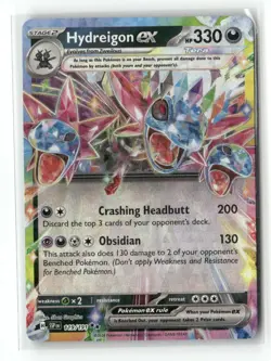 Hydreigon ex 119/191 Double Rare Surging Sparks Pokemon Holo Near Mint - Image 1