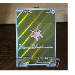 Pokemon TCG Slakoth 212/191 Illustration Rare Holo Basic HP 60 Sv08 EN 2024 - Image 1