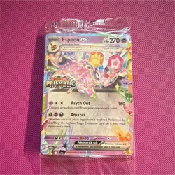Pokemon Espeon EX Prismatic Evolutions Promo 034/131 Holo Sealed - Image 1