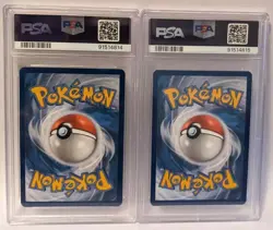 PSA 9 Combo Pokemon TEF EN Iron Crown Ex + Iron Boulder Ex - Image 2