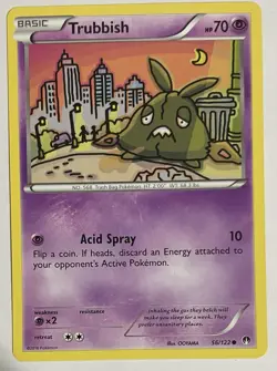 Trubbish 56/122 Pokemon XY - BREAKpoint Common NM - Image 1