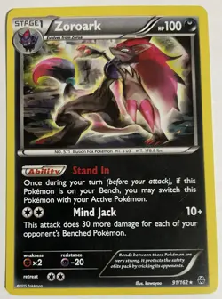 Zoroark LP Cosmos Holo BREAKthrough 91/162 Pokemon TCG Holo - Image 1