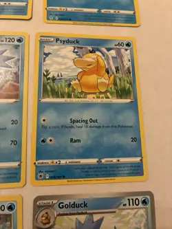 Lot Of 6 Psyduck and Golduck Pokemon Cards - Image 4
