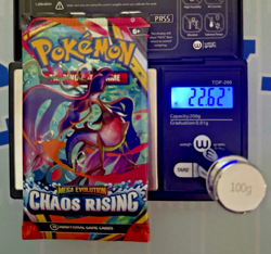 Pokemon TCG: Chaos Rising - English Booster Pack SEALED - 22.62g - #C - Image 1