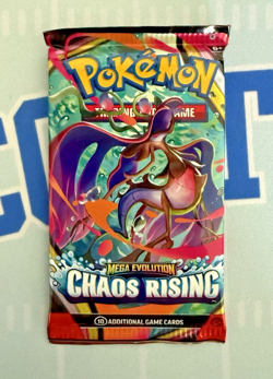 Pokemon TCG: Chaos Rising - English Booster Pack SEALED - 22.62g - #C - Image 2