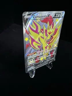 Zacian V Pokemon TCG Promo Holo SWSH292 Sword & Shield Basic 220HP English - Image 2