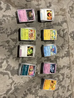 900 Pokemon Destined Rivals Pokemon Cards - Bulk Lot Pack - Image 1