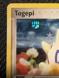 Pokemon TCG Togepi EX Hidden Legends 78/101 Reverse Holo Bleed 2004 LP Excellent - Image 2