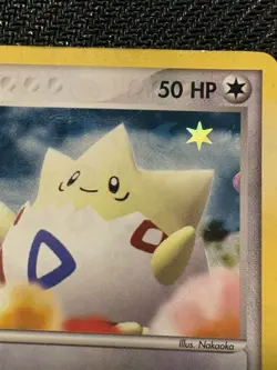 Pokemon TCG Togepi EX Hidden Legends 78/101 Reverse Holo Bleed 2004 LP Excellent - Image 4