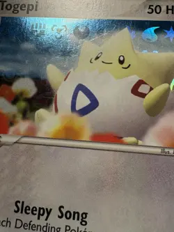 Pokemon TCG Togepi EX Hidden Legends 78/101 Reverse Holo Bleed 2004 LP Excellent - Image 5