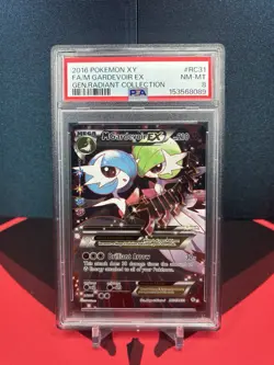 Pokemon Gardevoir EX Full Art RC31 Generations: Radiant Collection Graded PSA 8 - Image 2