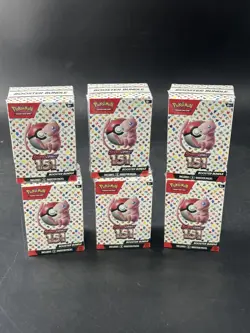 Lot of (6) Pokemon TCG 151 MEW EN Booster Bundles SEALED NEW - Image 1