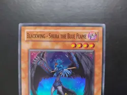 Yugioh - Blackwing - Shura the Blue Flame RGBT-ENPP2 Super Rare - Image 2