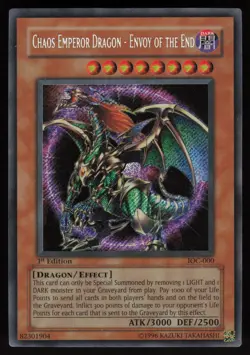 Chaos Emperor Dragon - Envoy of the End IOC-000 1st Edition YU-GI-OH - Image 1