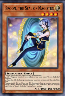 Yugioh Spenta, the Magistus Sealer BPRO-EN098 1st Edition Secret Rare NM Presale - Image 1