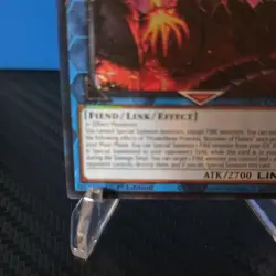 Yu-Gi-Oh! Promethean Princess RA03-EN050 Quarter Century Link Holo Fiend - Image 2