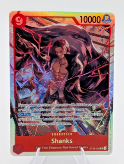 One Piece Shanks ST23-002 (SR) - Starter Deck 23: RED Shanks (ST-23) - Image 1