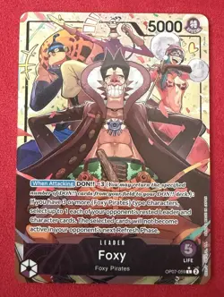 Foxy Alternate Art OP07-059 500 Years in the Future - Image 1