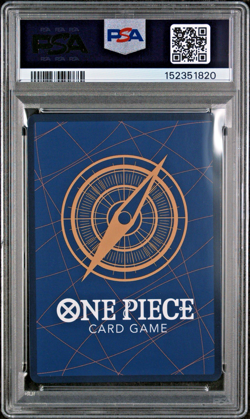 2023 ONE PIECE OP04 PRE-RELEASE WINNER MONKEY D LUFFY #36 PSA 10 GEM MINT - Image 2