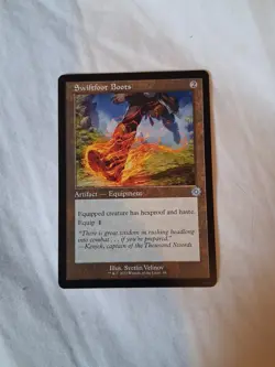 MTG Swiftfoot Boots - Retro Frame NM-Mint The Brothers' War: Retro Frame 58 - Image 1