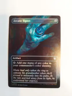Arcane Signet (Borderless) Commander Masters Foil - Image 1