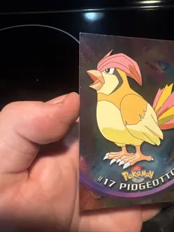 Pokemon Pidgeotto #17 Topps Chrome Base Holo - Image 2