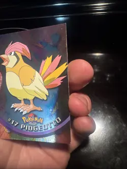 Pokemon Pidgeotto #17 Topps Chrome Base Holo - Image 4