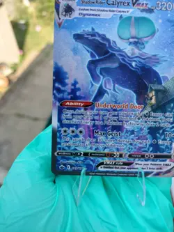 Pokemon TCG - Shadow Rider Calyrex VMAX 205/198 - Chilling Reign - NM - Image 5