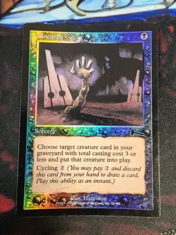 Magic The Gathering Unearth [Urza's Legacy] 072/143 Lightly Played Foil - Image 1