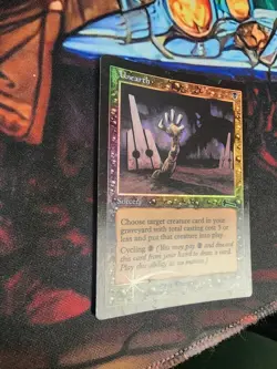 Magic The Gathering Unearth [Urza's Legacy] 072/143 Lightly Played Foil - Image 4