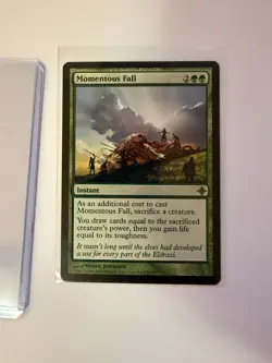 NM/M Momentous Fall - Rare Rise of the Eldrazi Magic The Gathering MTG - Image 1