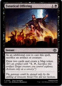 FANATICAL OFFERING 105 COMMON THE LOST CAVERNS OF IXALAN MAGIC: THE GATHERING LP - Image 1