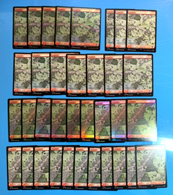Lord of the Rings full art MOUNTAIN x35 mtg foil/non foil mix I Combine Ship - Image 1