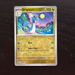 Dragonair 148/165 Pokemon 151 Scarlet & Violet Reverse Holo Uncommon NM - Image 1