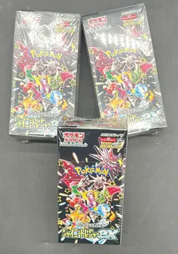 Lot of (3) Pokemon TCG Japanese High Class Shiny Treasure Booster Boxes SEALED - Image 1