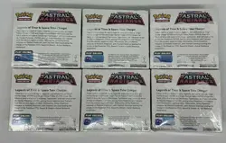 Lot of (6) Pokemon TCG Sword & Shield Astral Radiance Booster Boxes SEALED - Image 2